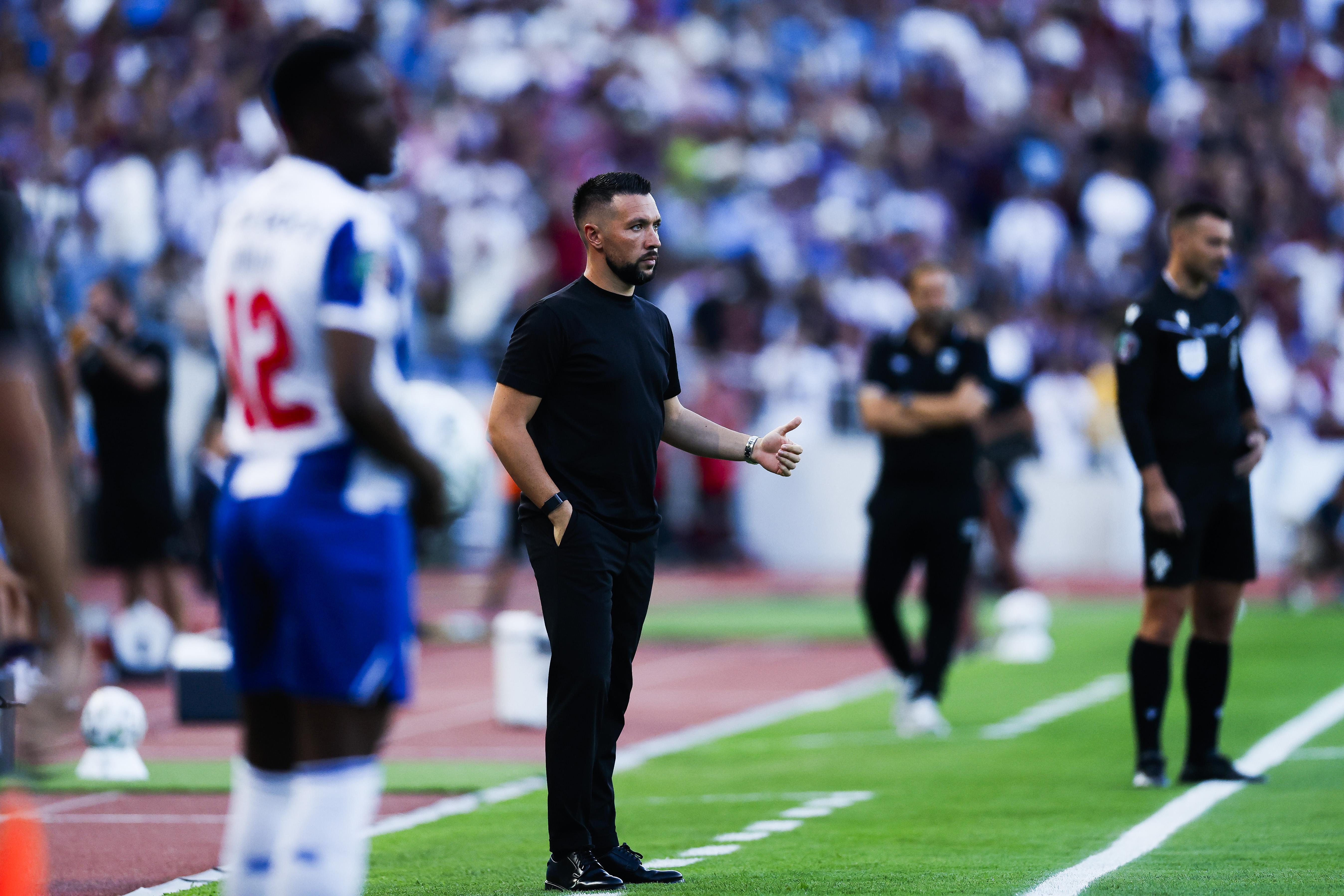Farioli no Estádio Cidade de Coimbra. Foto: FPF (FC Porto-Torreense)