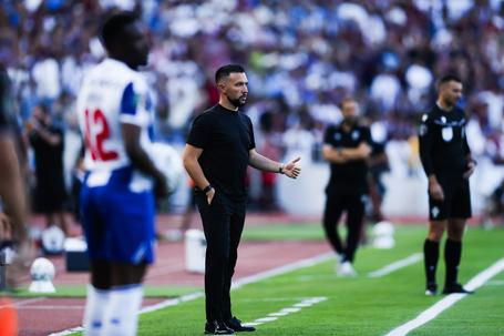Farioli no Estádio Cidade de Coimbra. Foto: FPF (FC Porto-Torreense)