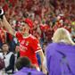 António Silva durante a festa de campeão do Benfica - Foto: A BOLA