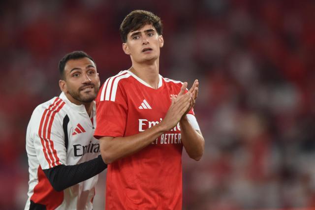 António Silva, defesa-central que saiu do Benfica para o Bournemouth (foto - Miguel Nunes)
