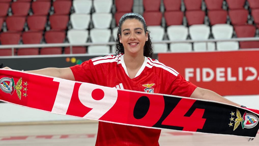 Constança Sequeira renovou pelo Benfica até 2027 - Foto: Benfica