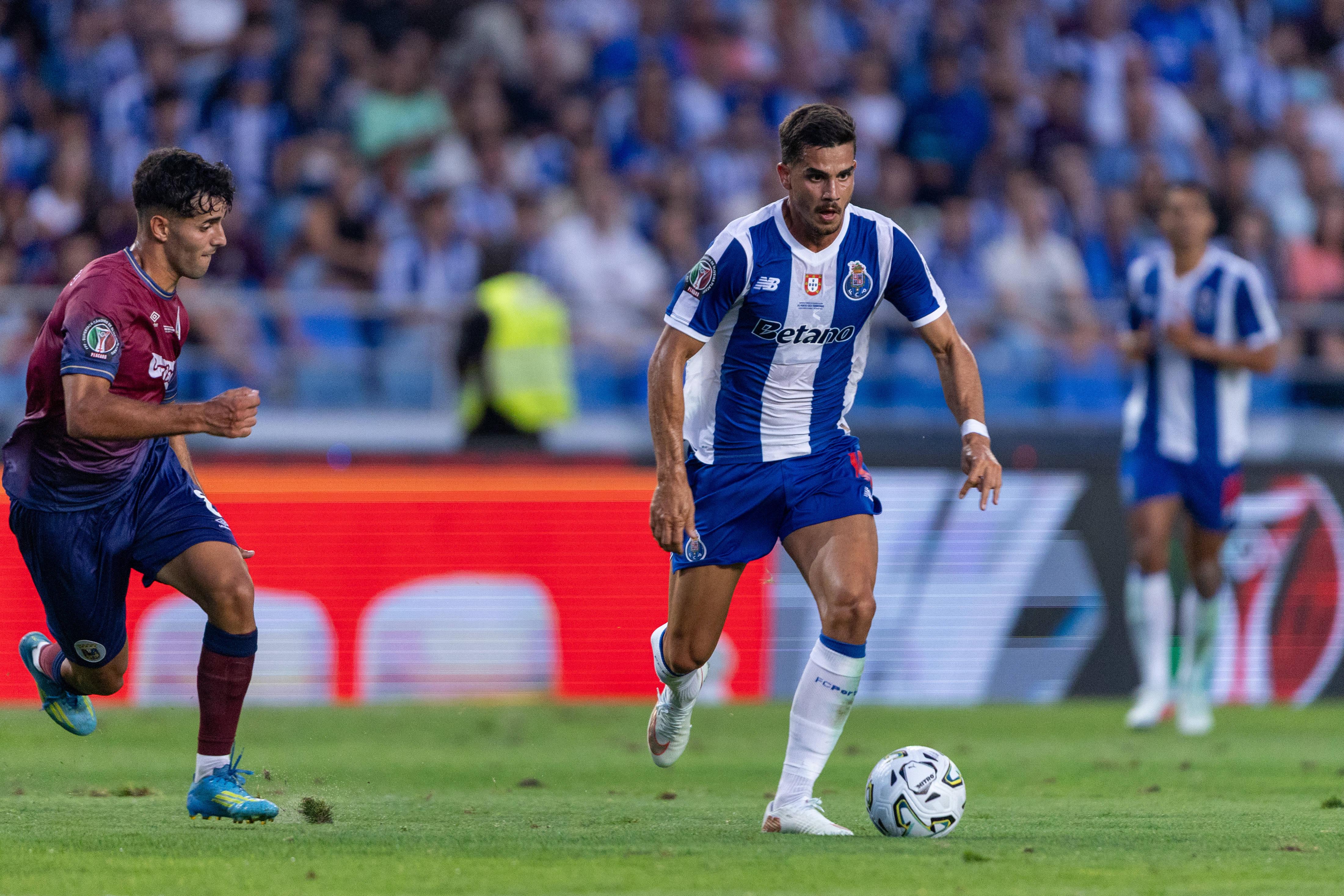 André Silva voltou a jogar pelos dragões. Foto: IMAGO (FC Porto-Torreense)