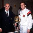 A cumpicidade de Arrigo Sacchi e Franco Baresi nos anos 90. IMAGO