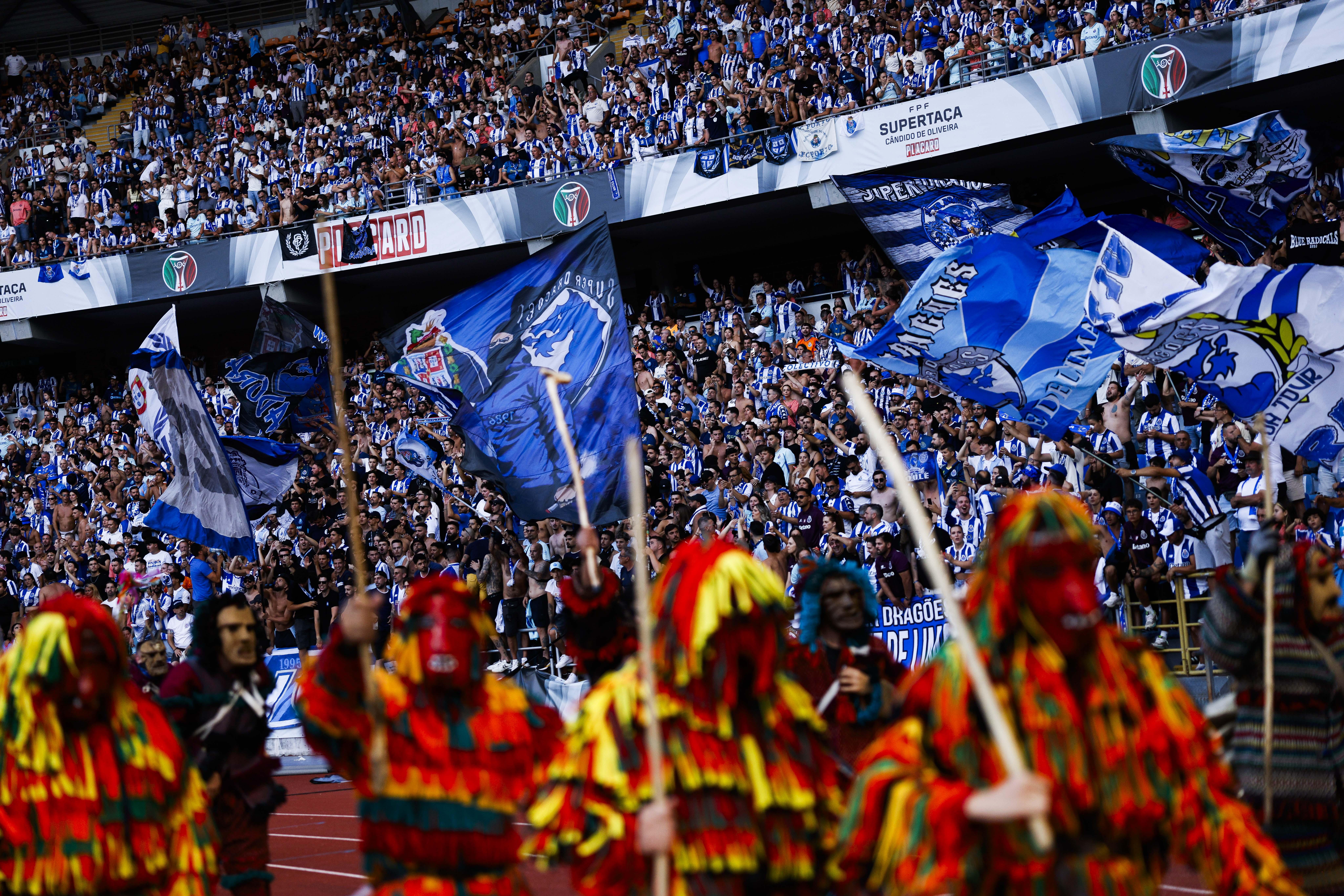 Cerimónia de abertura. Foto: FPF (FC Porto-Torreense)
