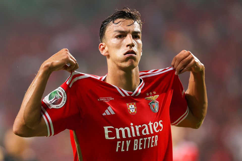 Petar Musa, do Benfica/IMAGO