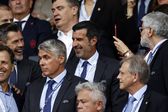 Luis Figo durante a final da UEFA Nations League