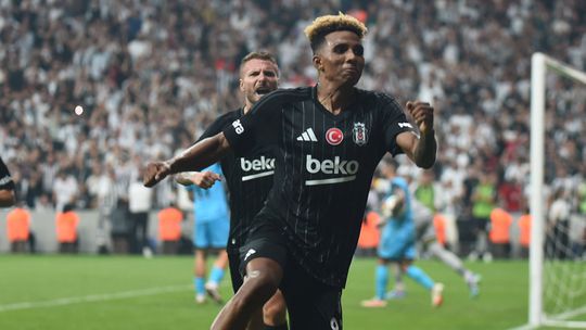 Gedson Fernandes marca em nova vitória do Besiktas