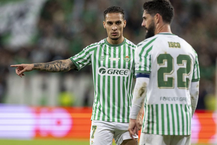 Antony, de regresso ao Betis
