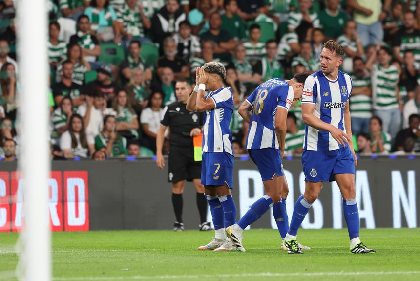 William Gomes festeja o grande golo que marcou em Alvalade