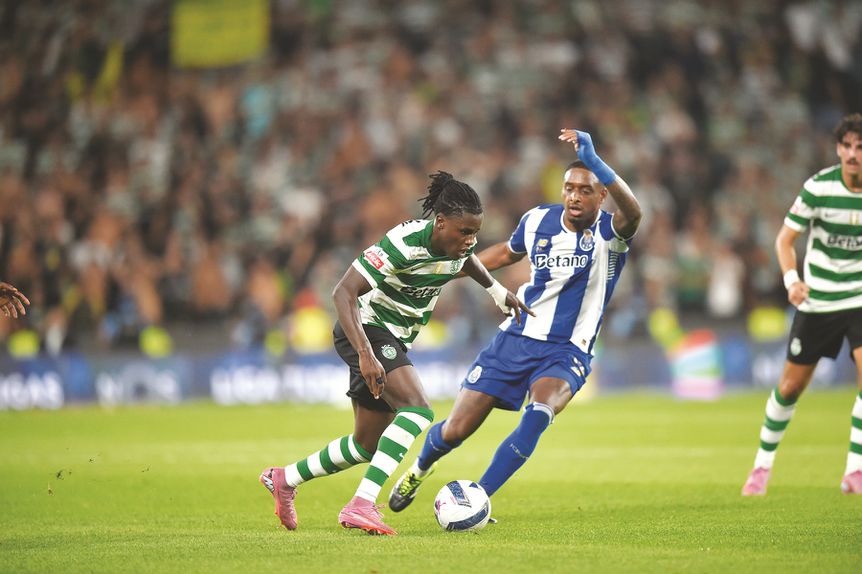 Grandes — pontos perdidos, até ver, só entre eles... FOTO MIGUEL NUNES