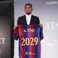Gabriel Jesus apresentado no Barcelona