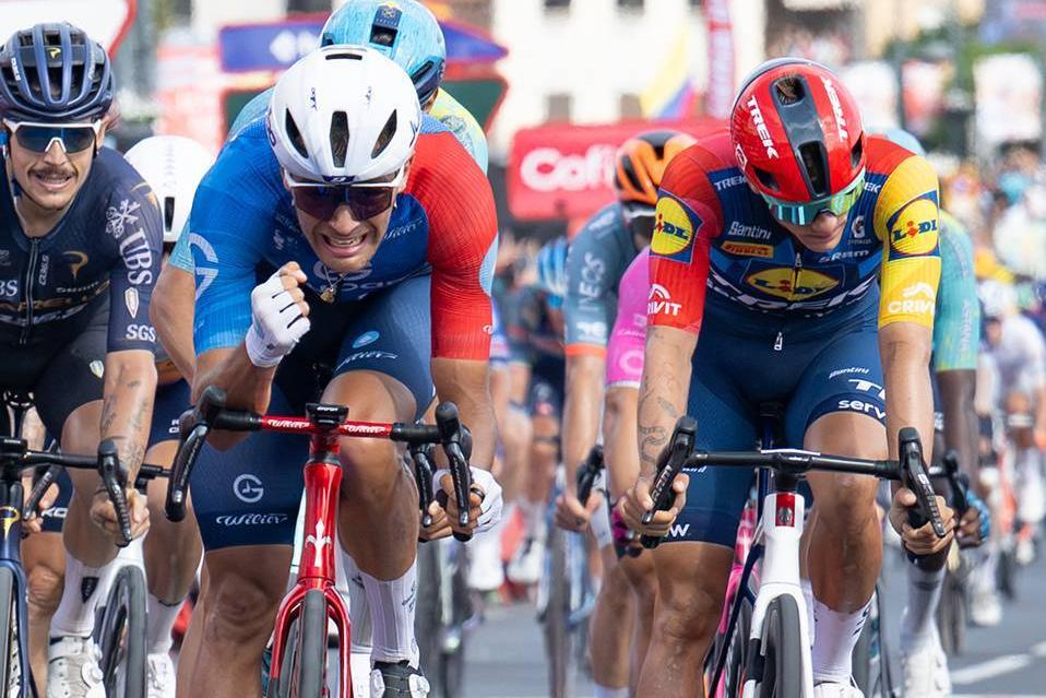 Bastien Tronchon (Groupama-FDJ) vencedor da 10.ª etapa da Vuelta 2026 (foto LaVuelta)