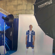 Sessão de fotos no FC Porto