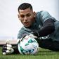 Kaique já em ação no treino desta manhã (Foto Sporting CP)