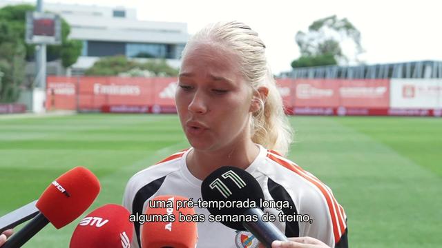 Avançada do Benfica antecipa Supertaça: «Espero todos lá: crianças, famílias, toda a gente a vir ao jogo»
