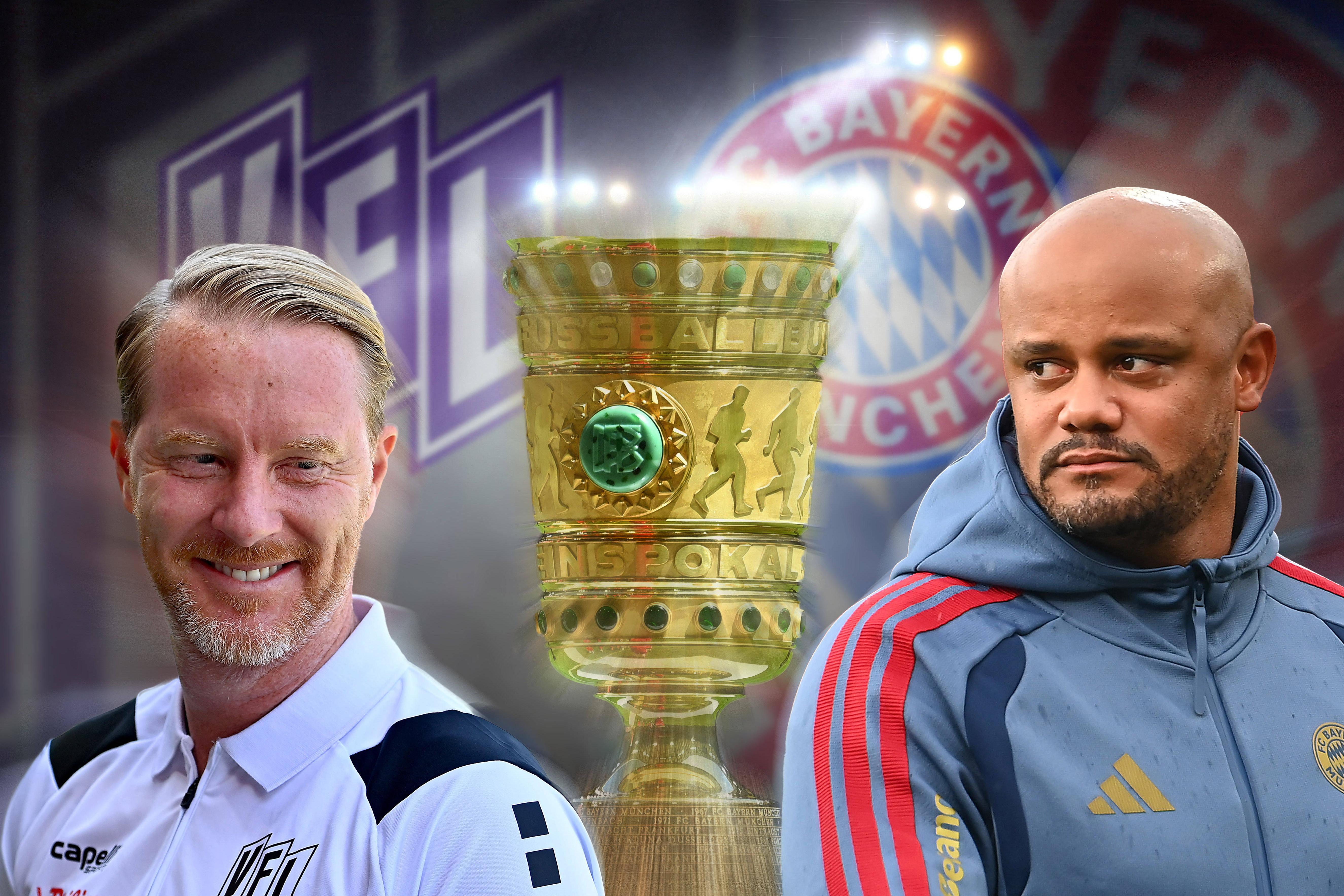 Osnabruck, de Timo Schultz, e Bayern, de Vincent Kompany, jogam para a Taça da Alemanha - Foto: IMAGO