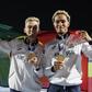 José Carlos Pinto e Omar Elkhatib celebram a conquista das medalhas de ouro em Taranto 2026