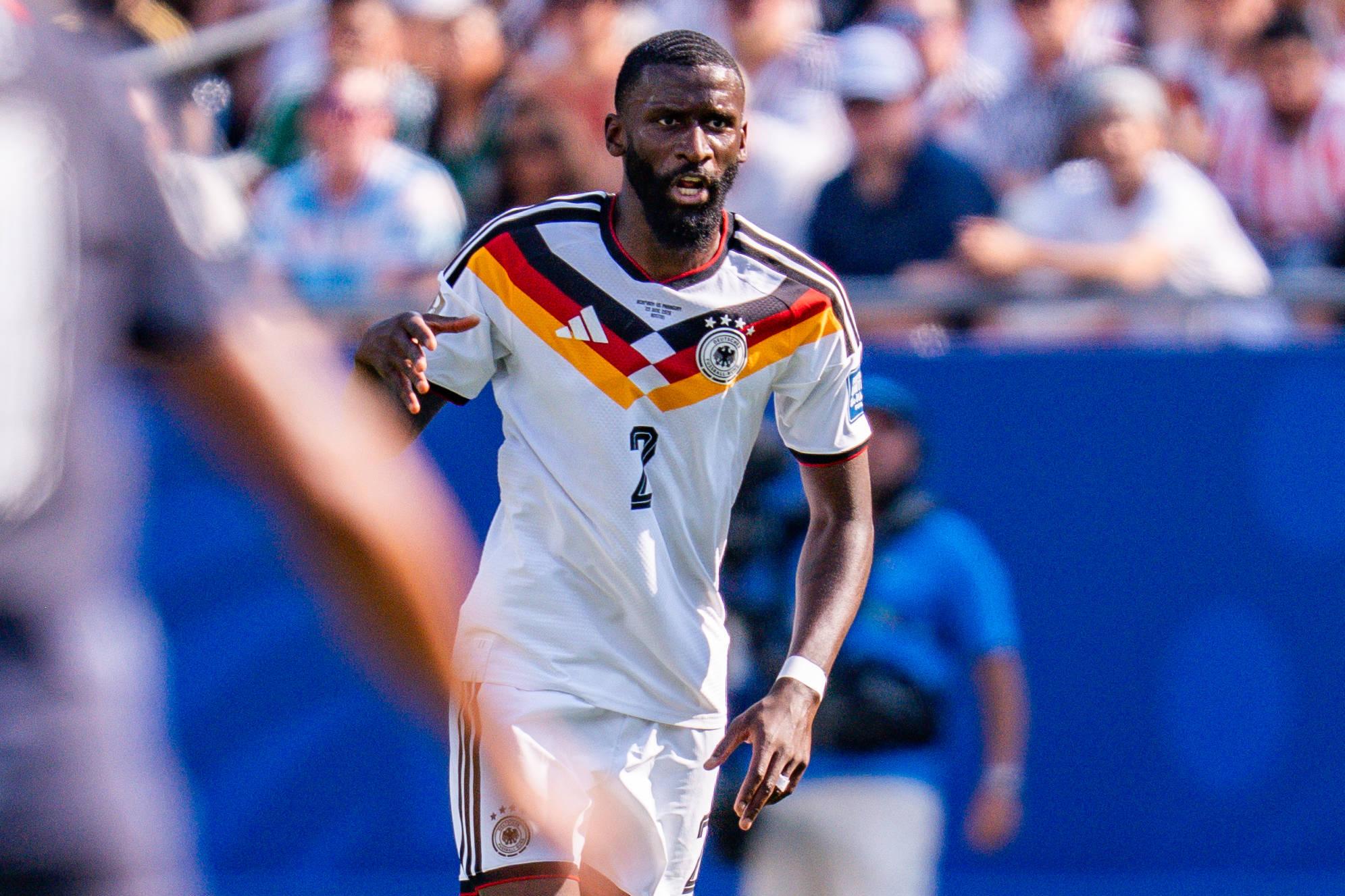 Antonio Rudiger esteve uma década ao serviço da seleção alemã