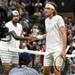 Nick Kyrgios e Stefano Tsitsipas em Wimbledon