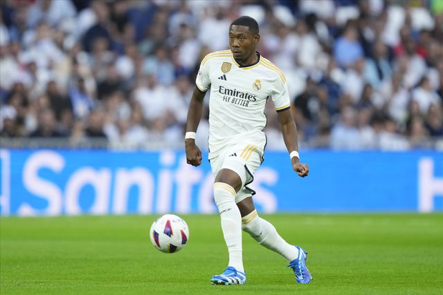 Real Madrid vai a Nápoles sem Alaba