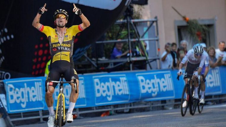 Primoz Roglic vitorioso no Giro Dell’Emilia e no adeus à Jumbo-Visma