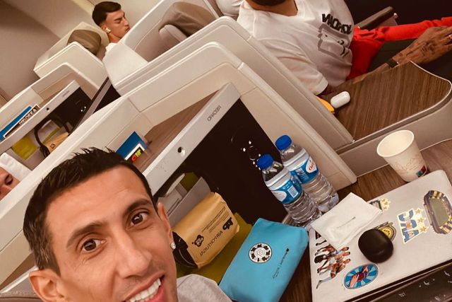 Benfica: Di María e Otamendi inseparáveis