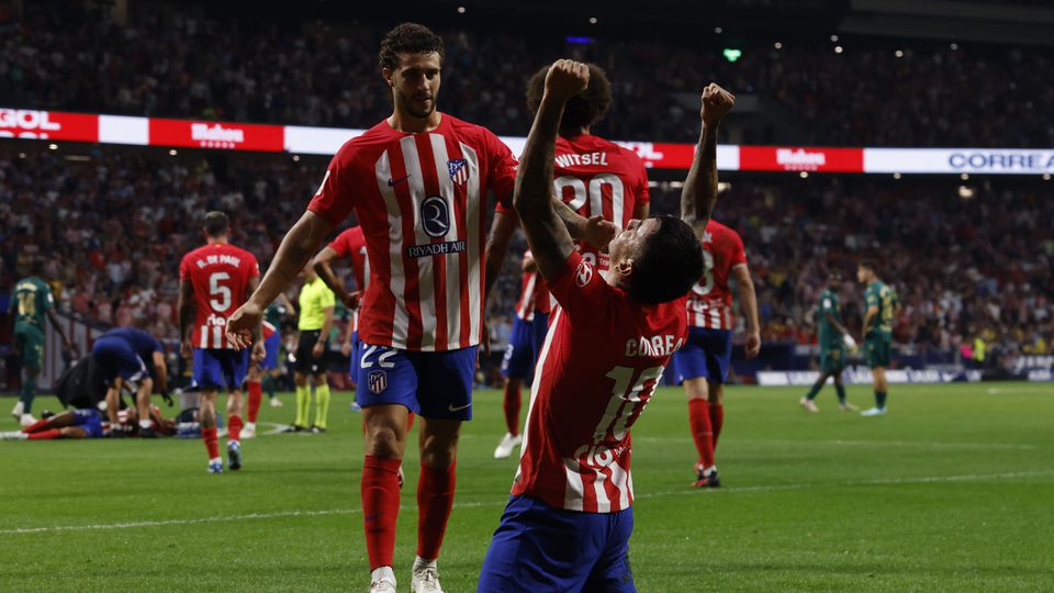Ángel Correa salva Atlético Madrid com um bis diante do Cádiz