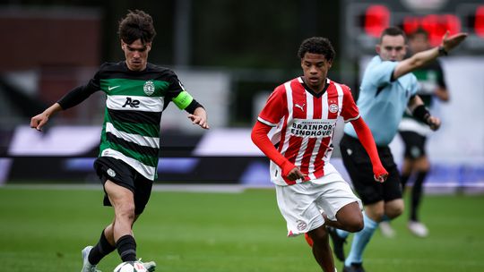 Youth League: Sporting vence e convence em Eindhoven