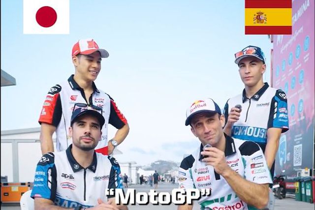 Como se diz capacete em japonês? Miguel Oliveira nem queria acreditar