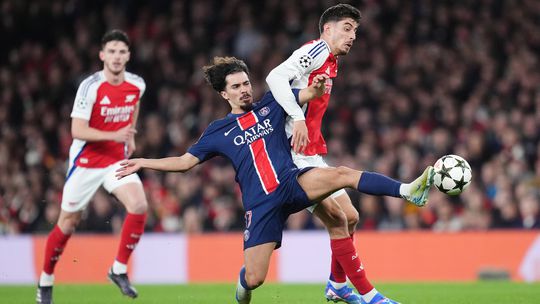 Liga dos Campeões: Arsenal domina e bate PSG