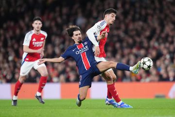 Liga dos Campeões: Arsenal domina e bate PSG