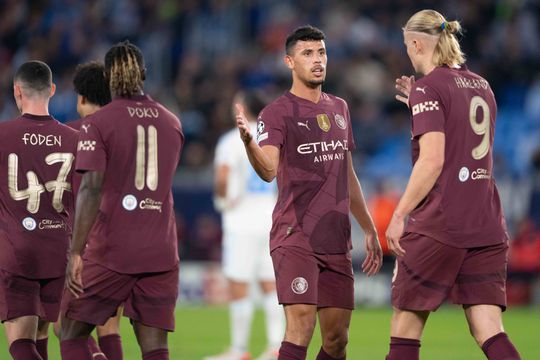 Matheus Nunes titular na goleada do Man. City em Bratislava