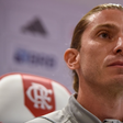Filipe Luís apresentado no Flamengo: «Não me quero comparar com nenhum dos trabalhos anteriores»