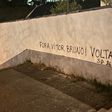 «Fora Vítor Bruno! Volta Sérgio Conceição»: muros perto do estádio vandalizados