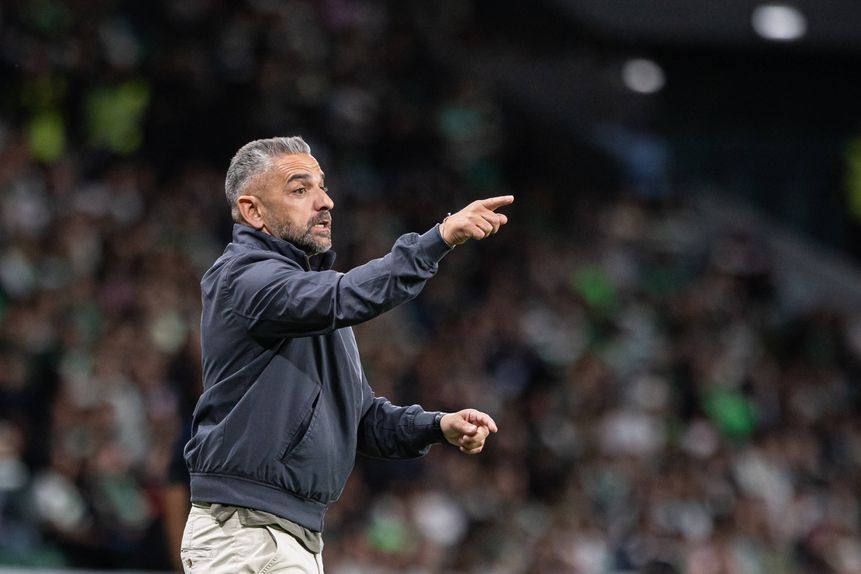 Rui Borges, treinador do Sporting