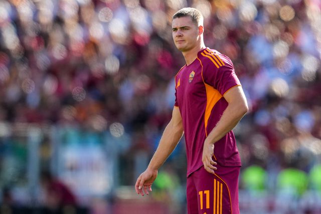 Evan Ferguson, avançado da Roma