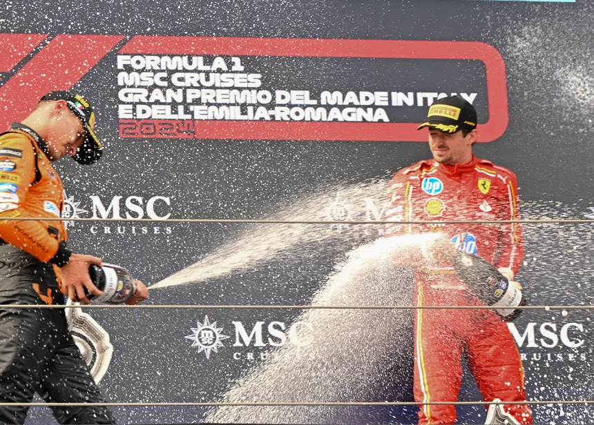 Norris e Leclerc: Singapura a ferver!