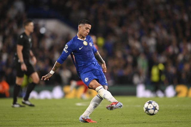 Enzo Fernández frente ao Benfica - Foto: Miguel Lemos / Kapta+