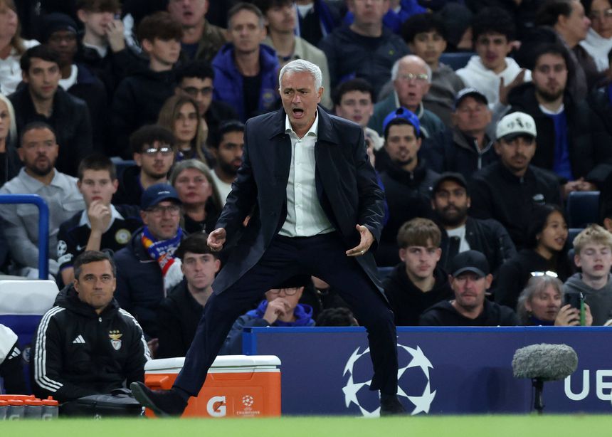 José Mourinho em Stamford Bridge