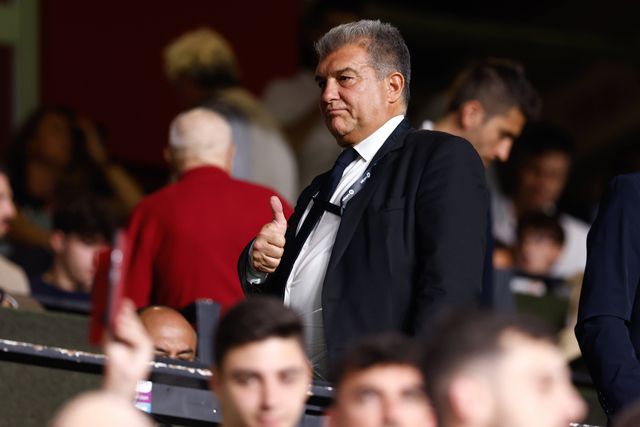 Joan Laporta, presidente do Barcelona