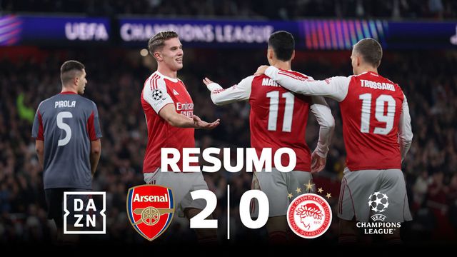 Gyokeres deu contributo importante em vitória suada do Arsenal