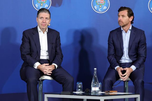 José Pereira da Costa (CFO) e André Villas-Boas - Foto: FC PORTO