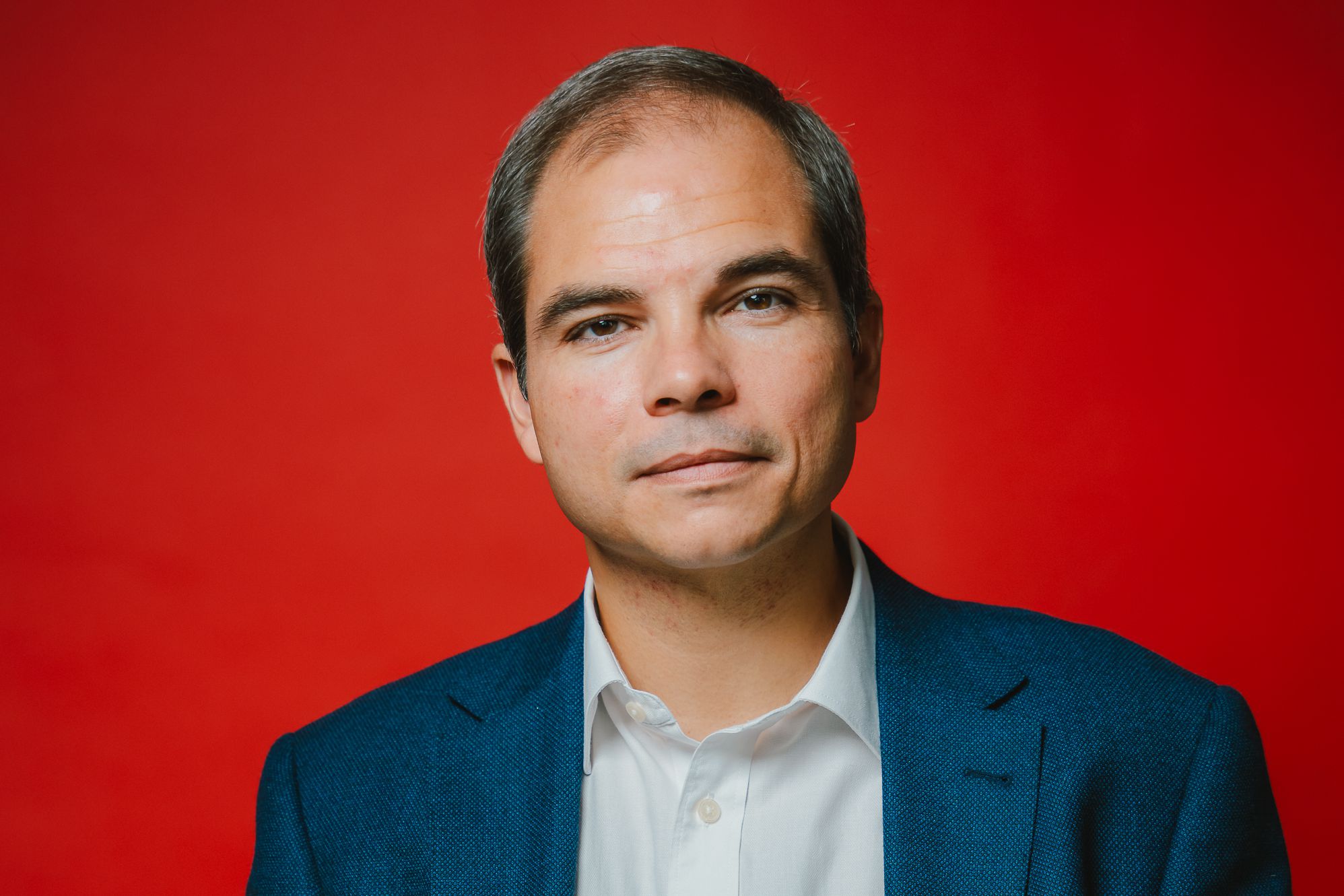 Gonçalo Almeida Ribeiro, candidato a presidente da Mesa da Assembleia Geral do Benfica na lista de João Noronha Lopes, 2025. Foto: Ana Rocha Nené