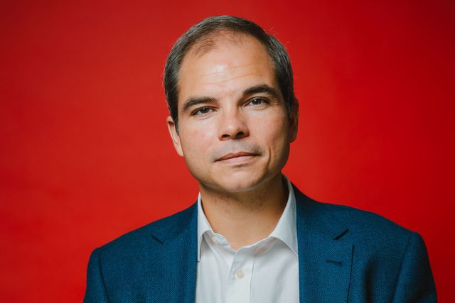 Gonçalo Almeida Ribeiro, candidato a presidente da Mesa da Assembleia Geral do Benfica na lista de João Noronha Lopes, 2025. Foto: Ana Rocha Nené