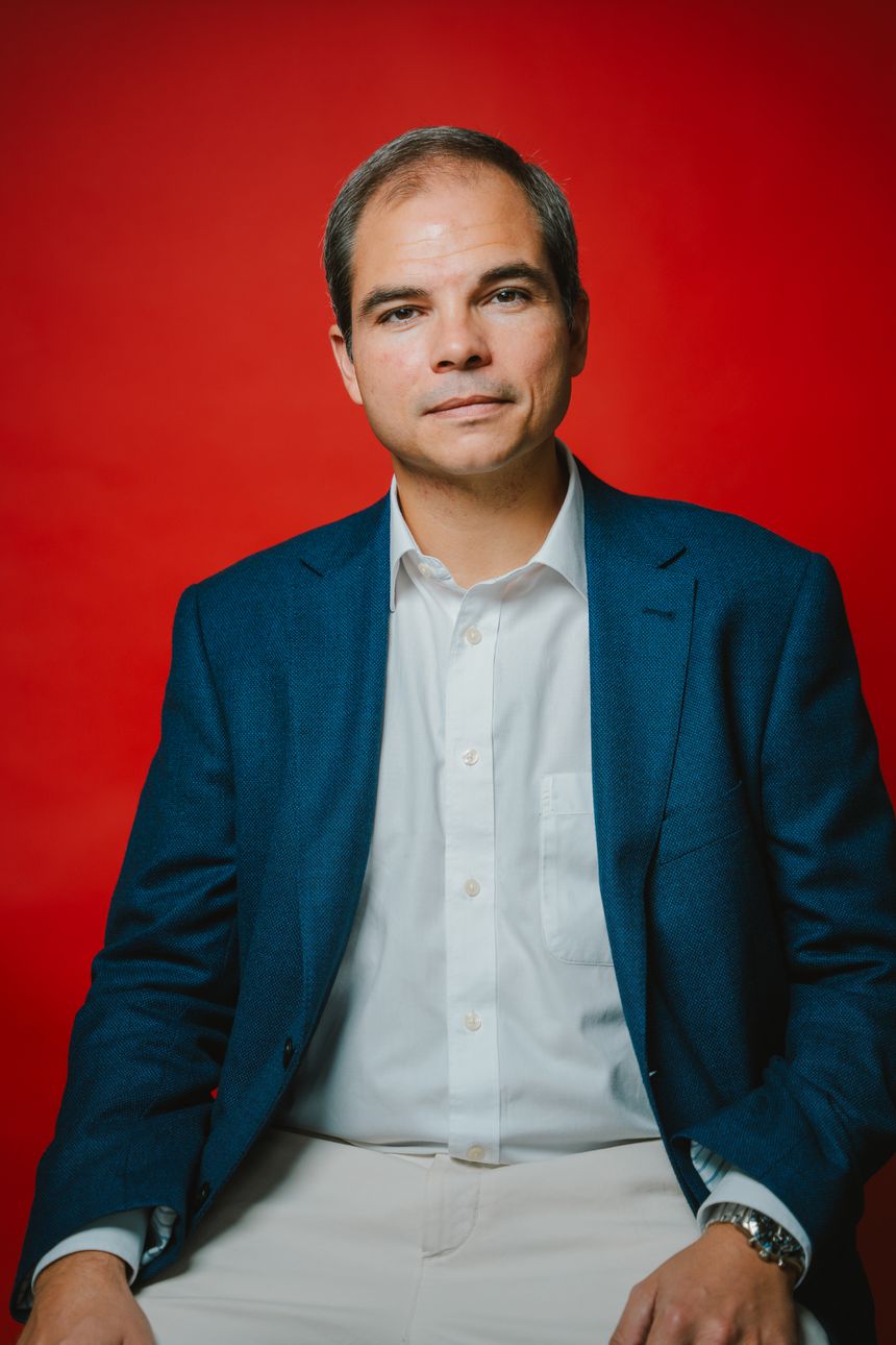 Gonçalo Almeida Ribeiro, candidato a presidente da Mesa da Assembleia Geral do Benfica na lista de João Noronha Lopes, 2025. Foto: Ana Rocha Nené