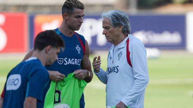 Cristiano Ronaldo e Jorge Jesus - foto: IMAGO