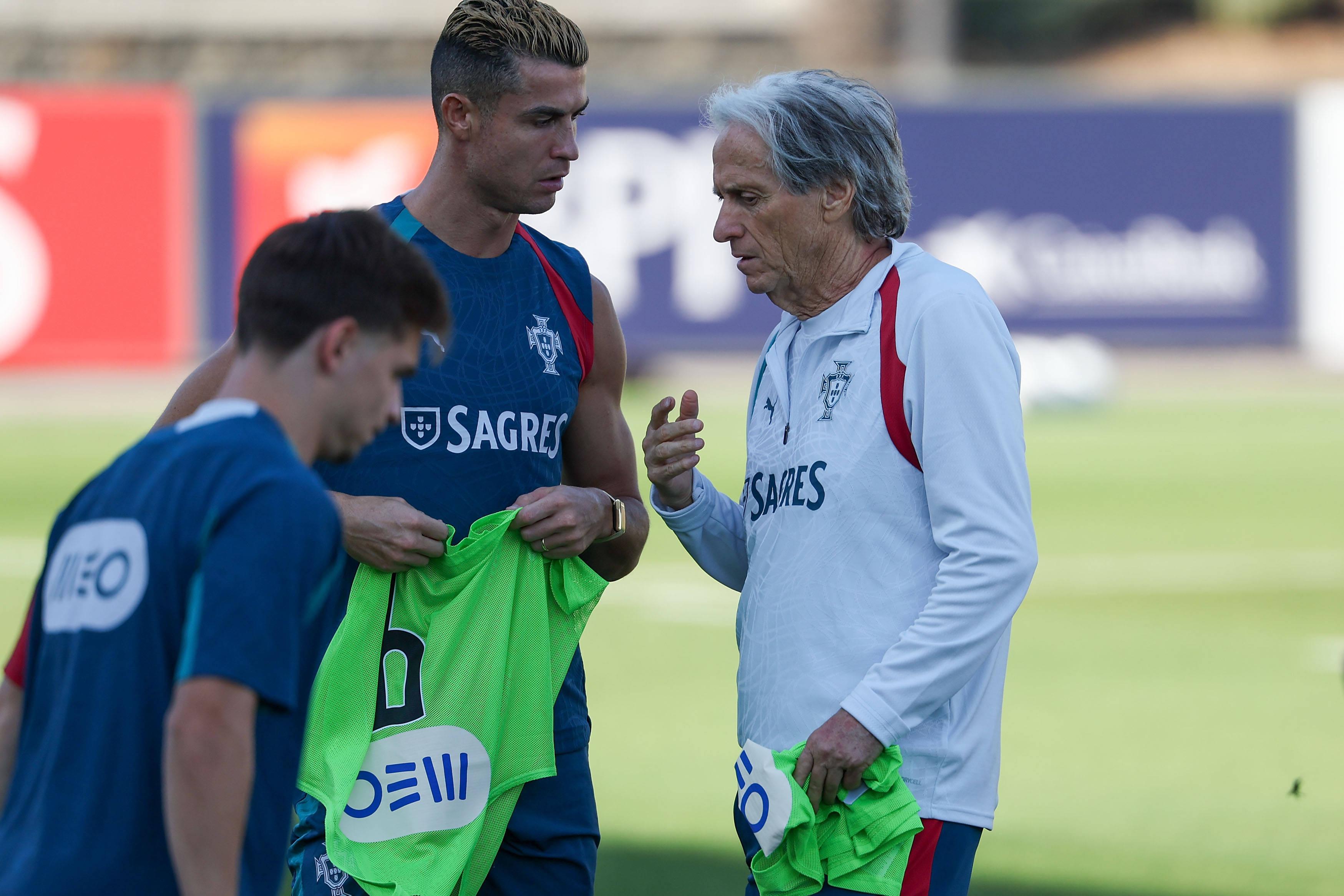 Cristiano Ronaldo e Jorge Jesus (IMAGO)