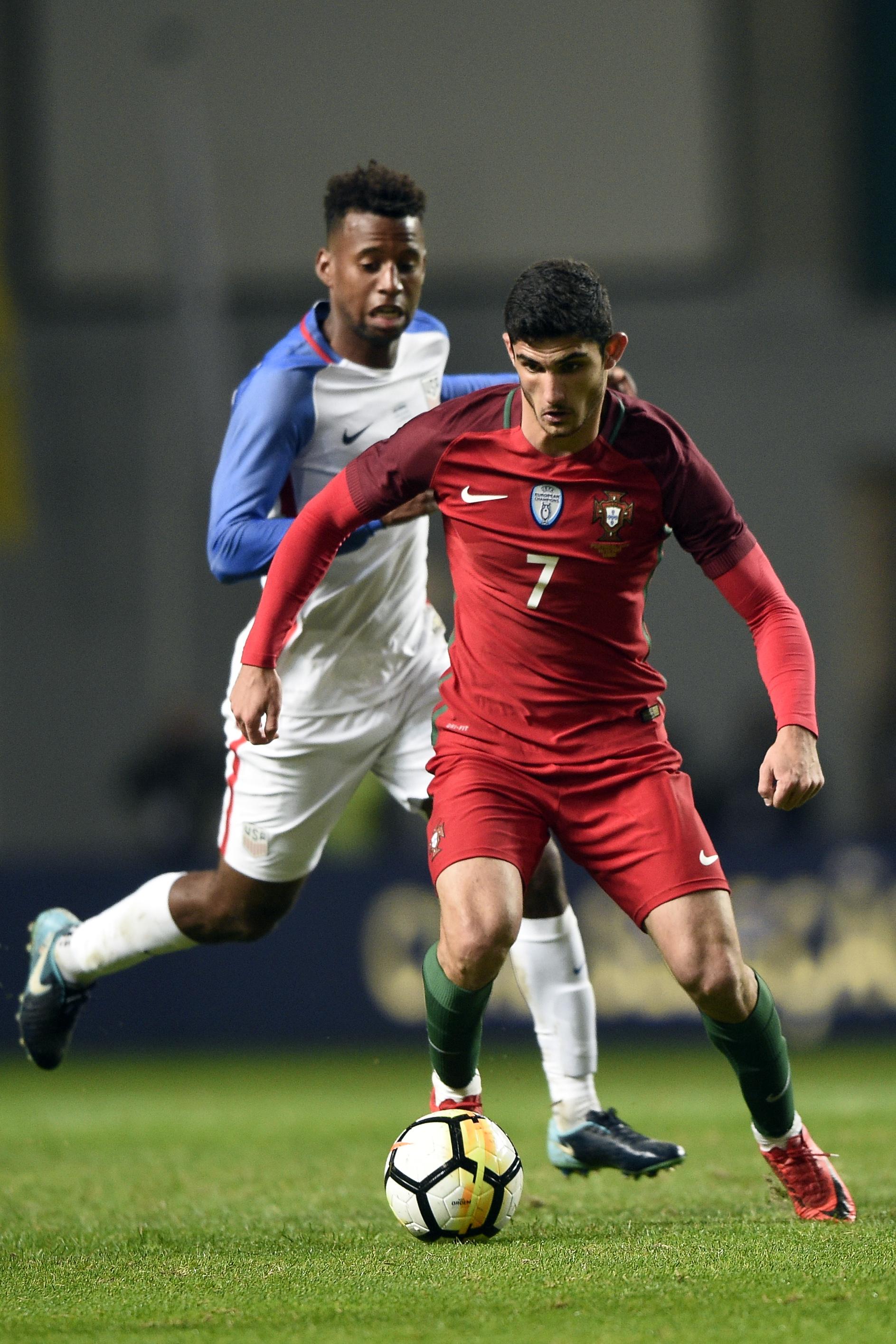 Gonçalo Guedes - Portugal-Estados Unidos (1-1), particular, 14/11/2017 - Foto: ASF