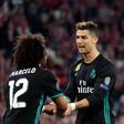 Marcelo e Cristiano Ronaldo partilharam o balneário no Real Madrid durante anos
