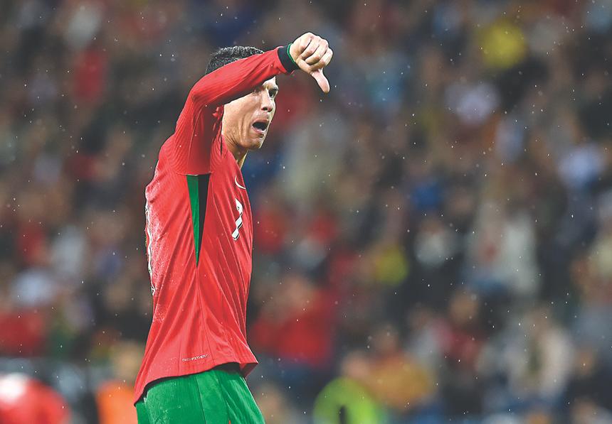 Saída de Cristiano Ronaldo da Seleção está por explicar. Foto André Alves
